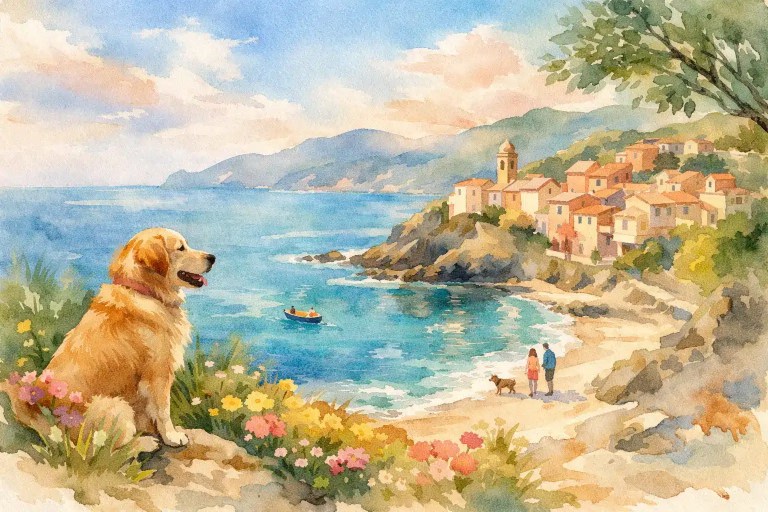 Vacances avec chien en Ligurie : bien choisir