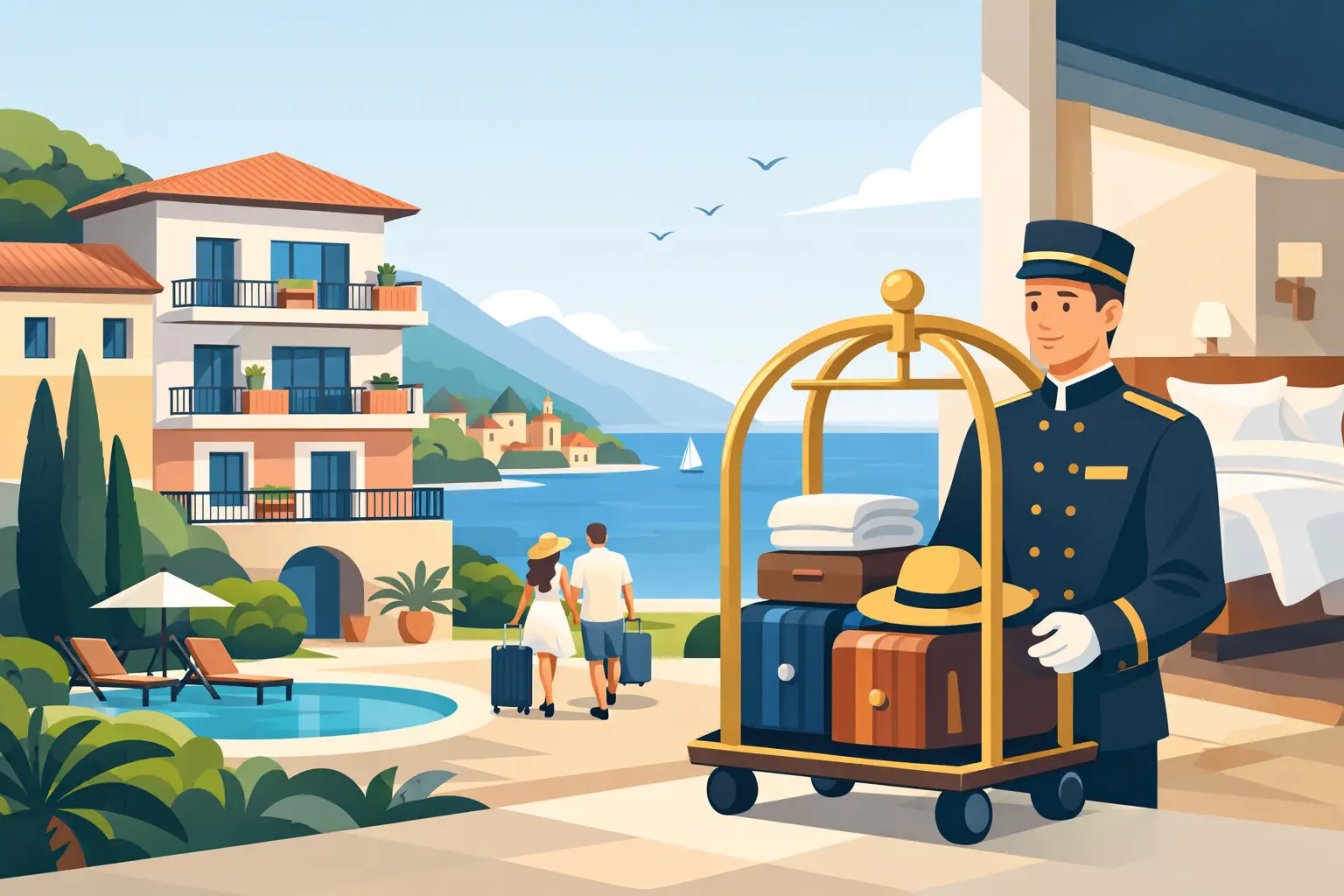 Aparthotel mit Hotelservice in Italien finden