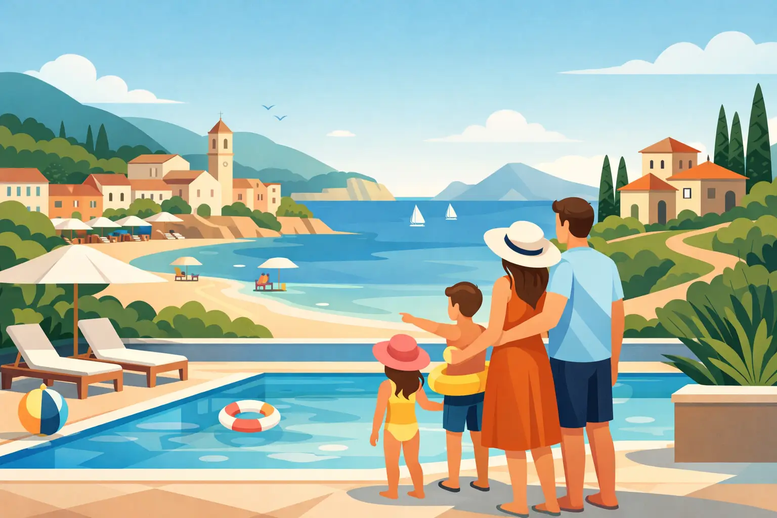 Die besten Familienresorts in Italien finden