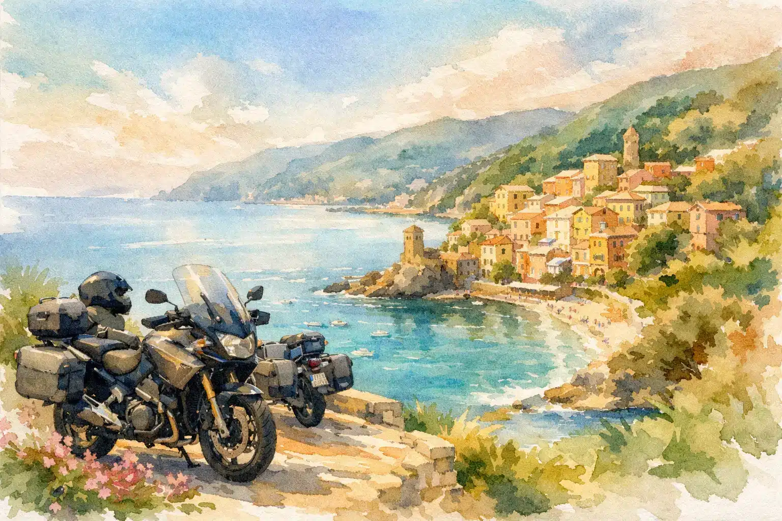 Hébergement motards Ligurie : bien choisir