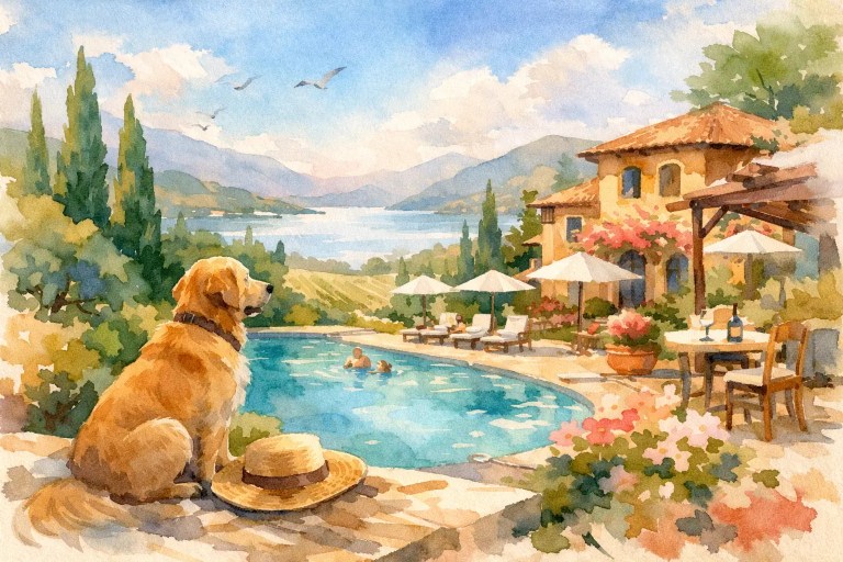 Organiser vacances chien resort Italie