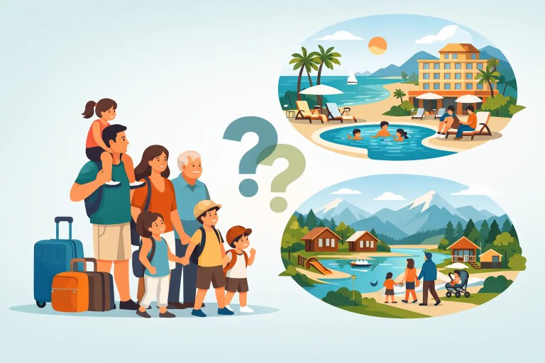 Quale resort per famiglie numerose scegliere