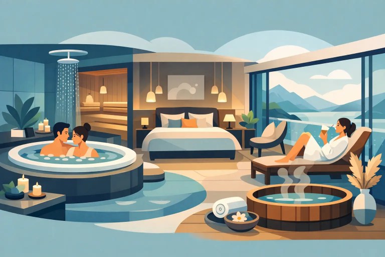 Suite mit privater Wellness richtig wählen