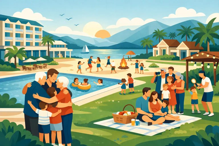 10 Best Resorts for Family Reunions