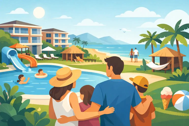 Die besten Resorts für Familienkomfort