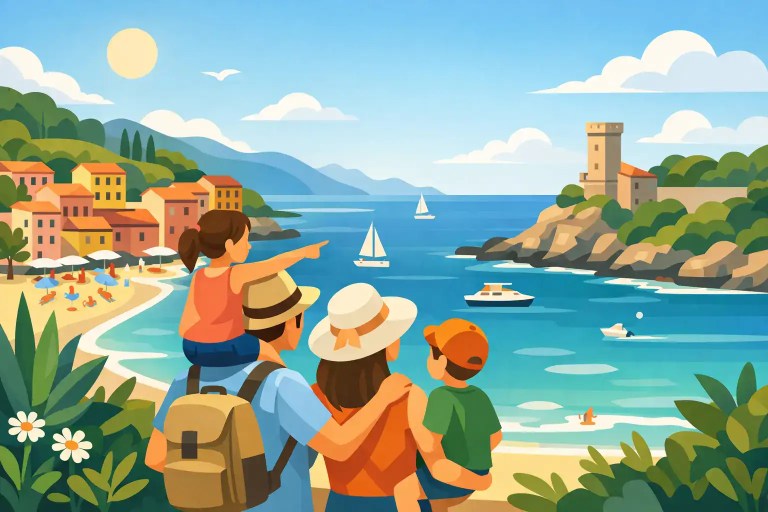 Guida al soggiorno family con bambini in Liguria