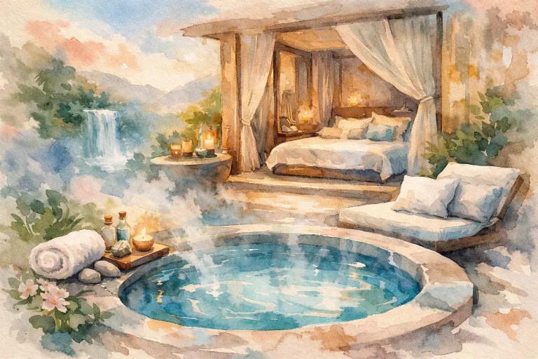 Guide des suites avec accès spa