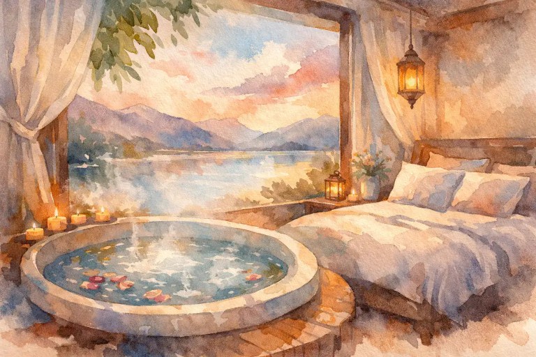 Hébergement avec spa en chambre : bien choisir