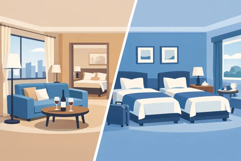 Suite or Double Room: Which Should You Book?