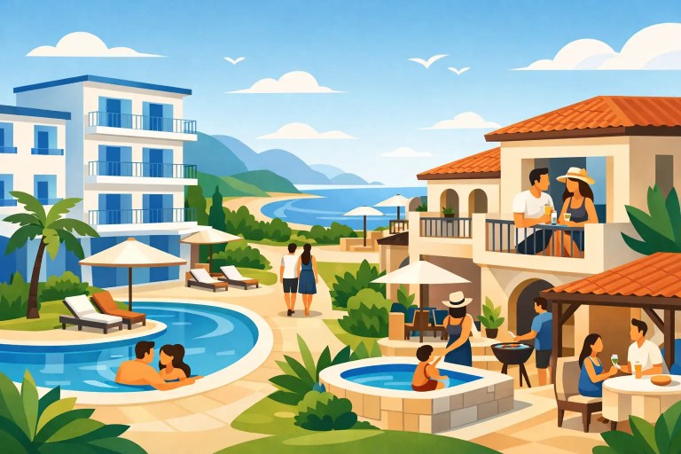 Come funziona la formula residence resort