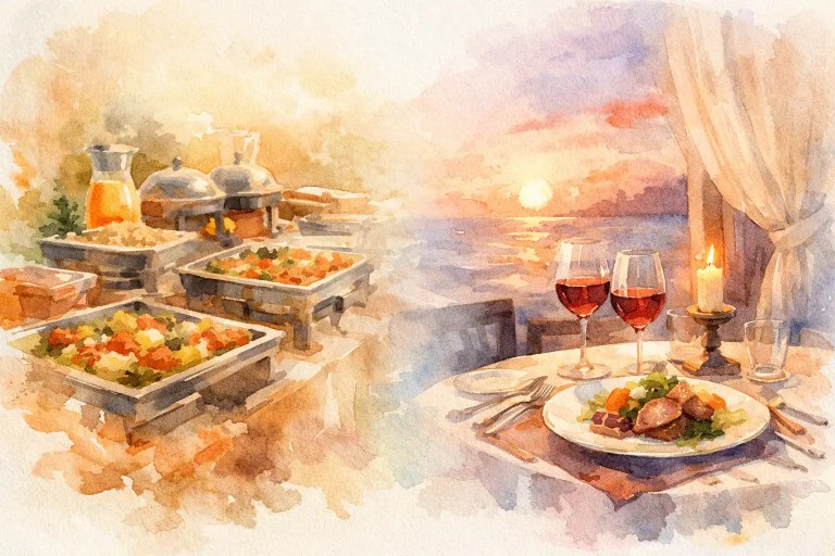 Demi pension ou flex dinner : que choisir ?