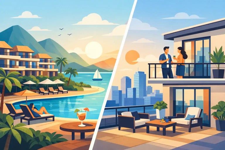Resort or Apartment Holiday? Choose Better