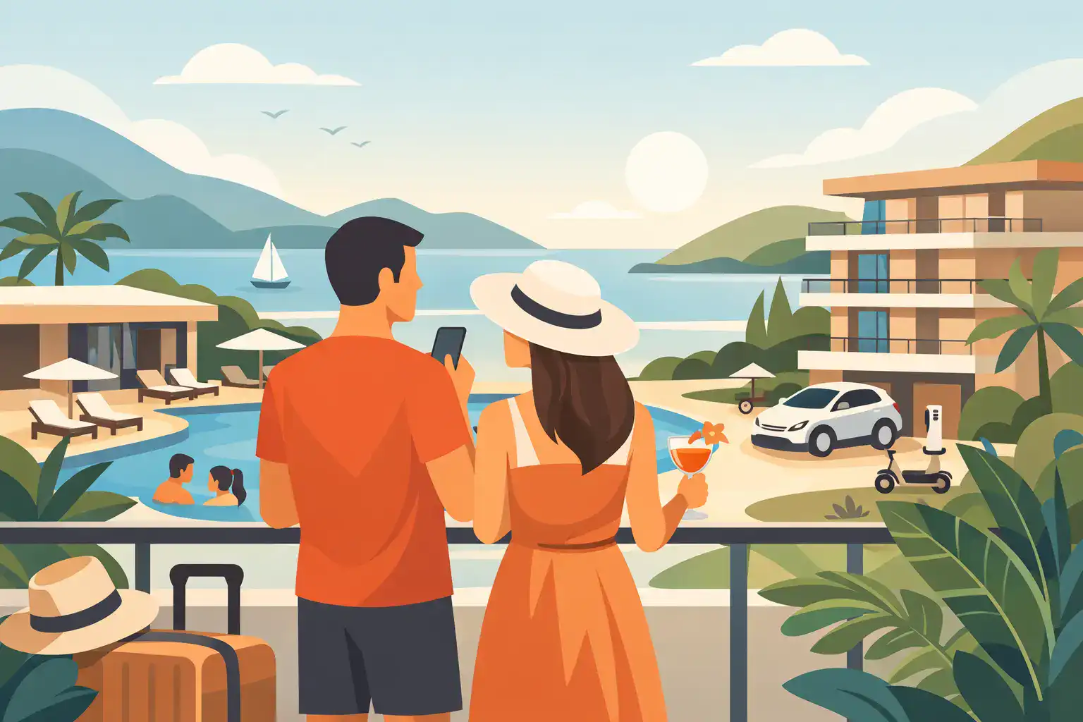 Vacanza autonoma con servizi resort: perché piace