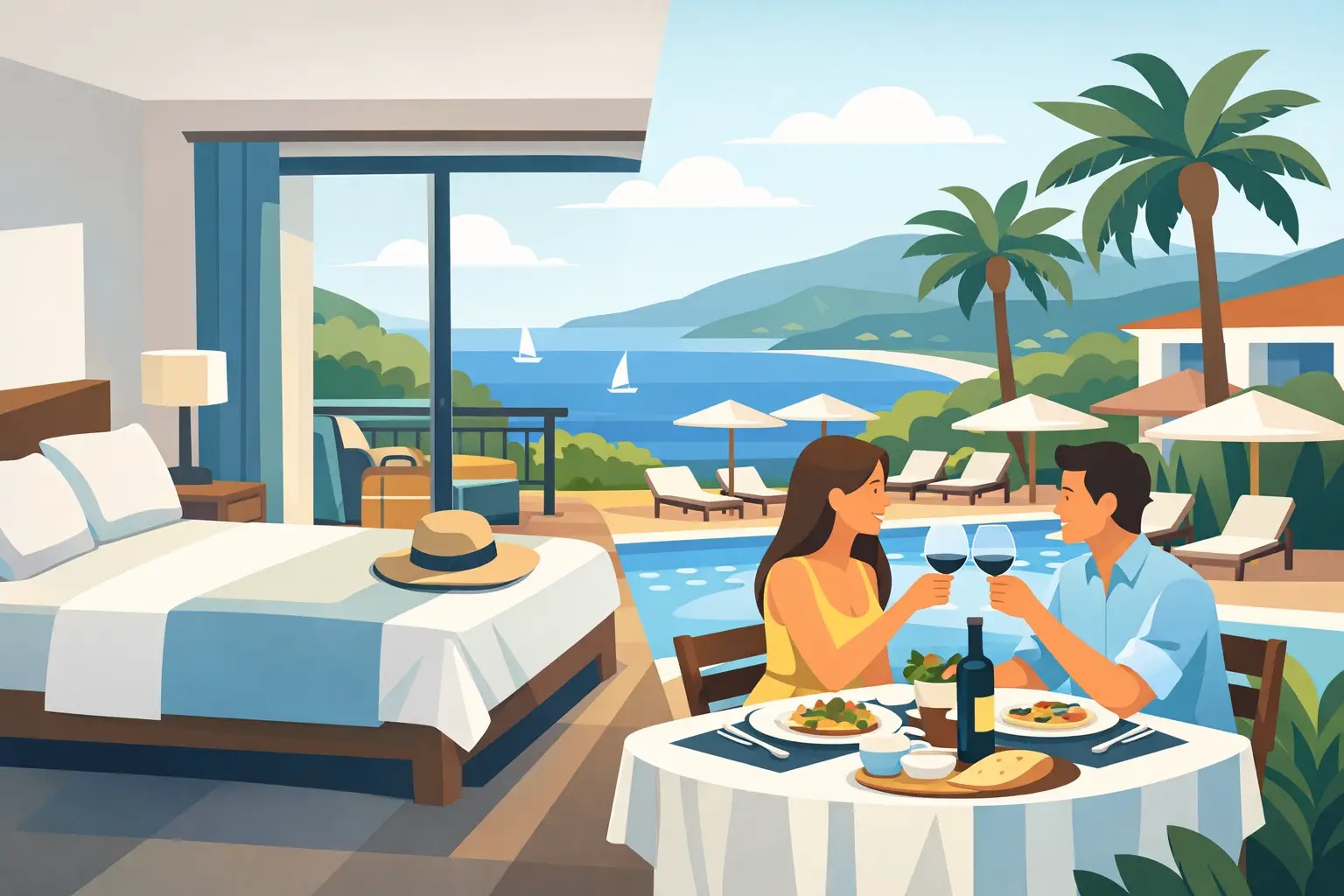 Come funziona il soggiorno Flex Dinner al resort