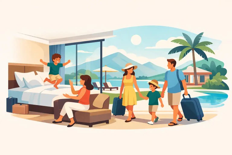 Familienurlaub mit Junior Suite und Freiraum