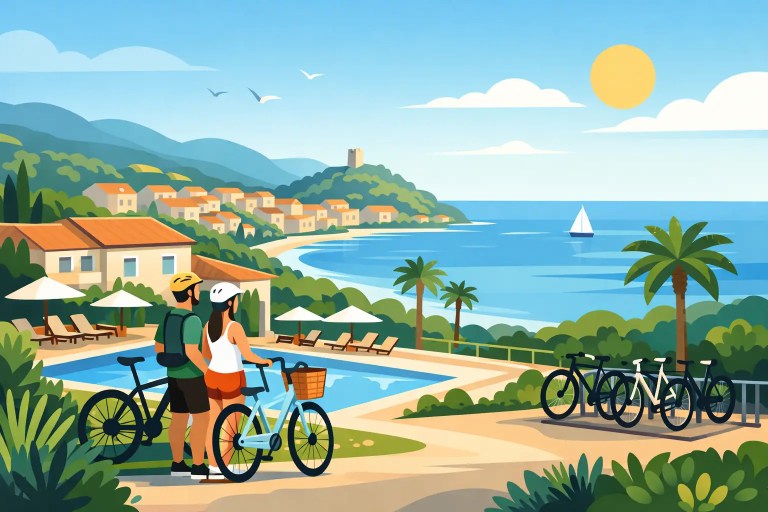 Guida ai servizi bike friendly resort in Liguria