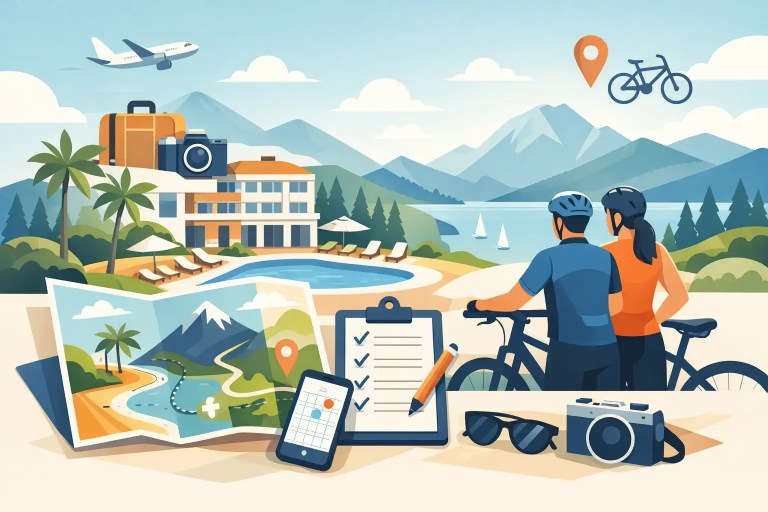 How to Plan a Cycling Resort Break Well