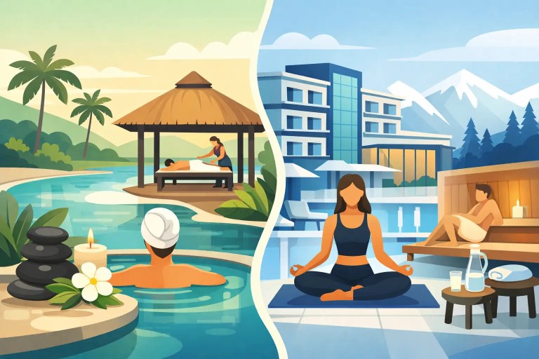 Spa Resort or Wellness Hotel: Which Suits You?
