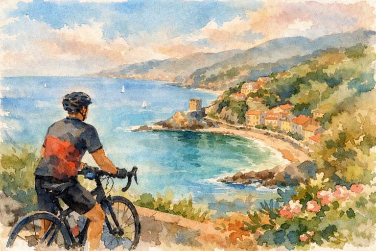 Où partir avec son vélo ? Cap sur la Ligurie