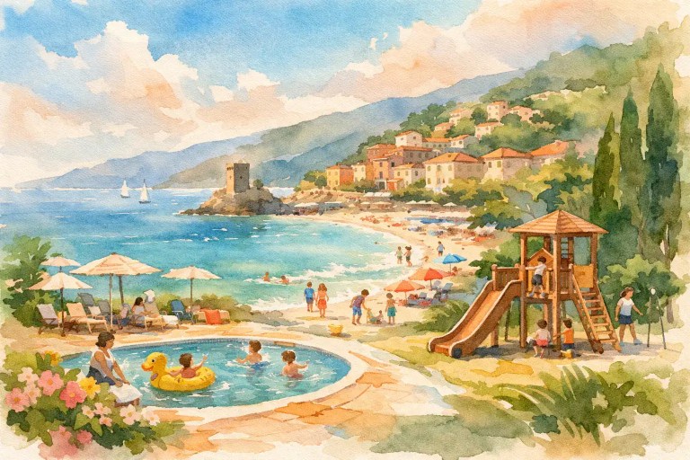 Quel resort choisir pour enfants en Ligurie ?