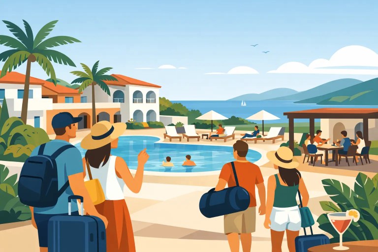 Come scegliere un resort per un gruppo di amici