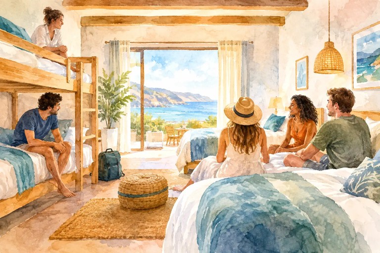 Quelle chambre choisir pour vacances en groupe ?