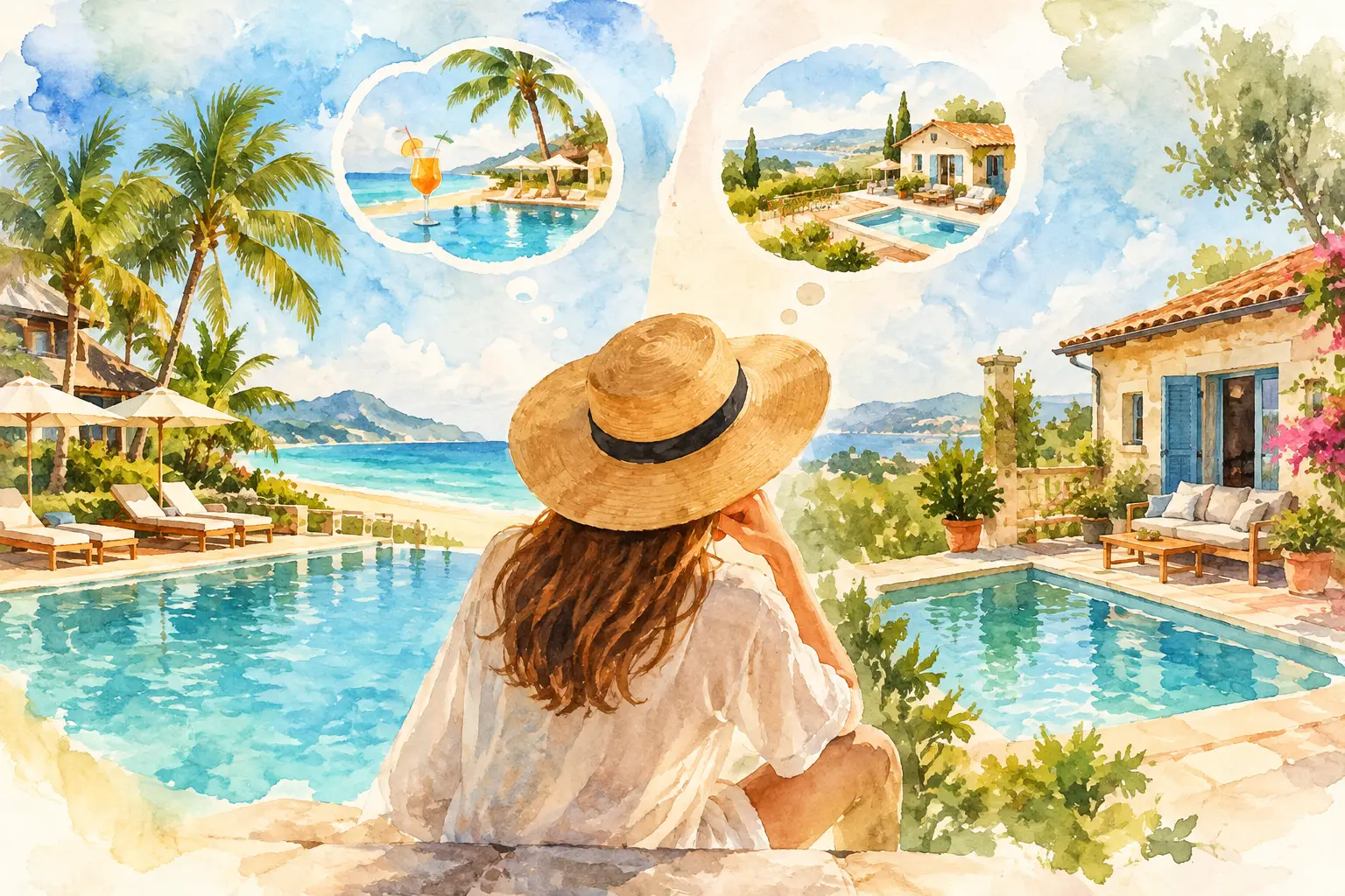 Resort tout compris versus location, que choisir ?