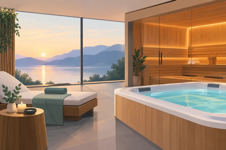 Beispiel für ein Wochenende mit Privatwellness