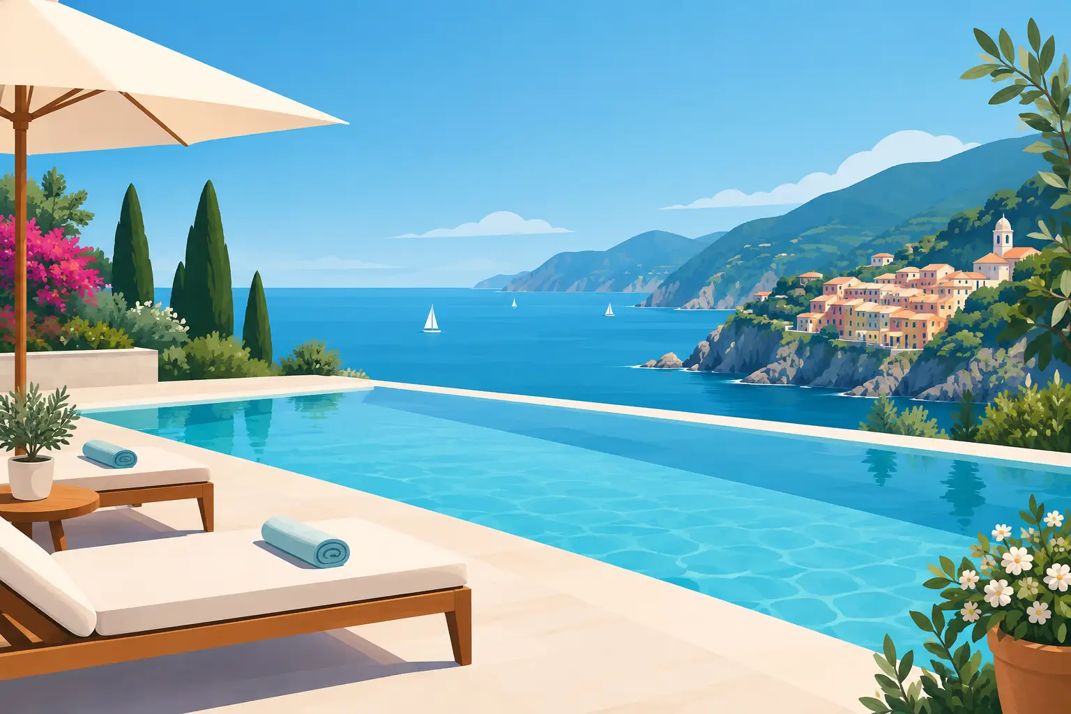 Why Choose a Pool Resort for Your Ligurian Holiday